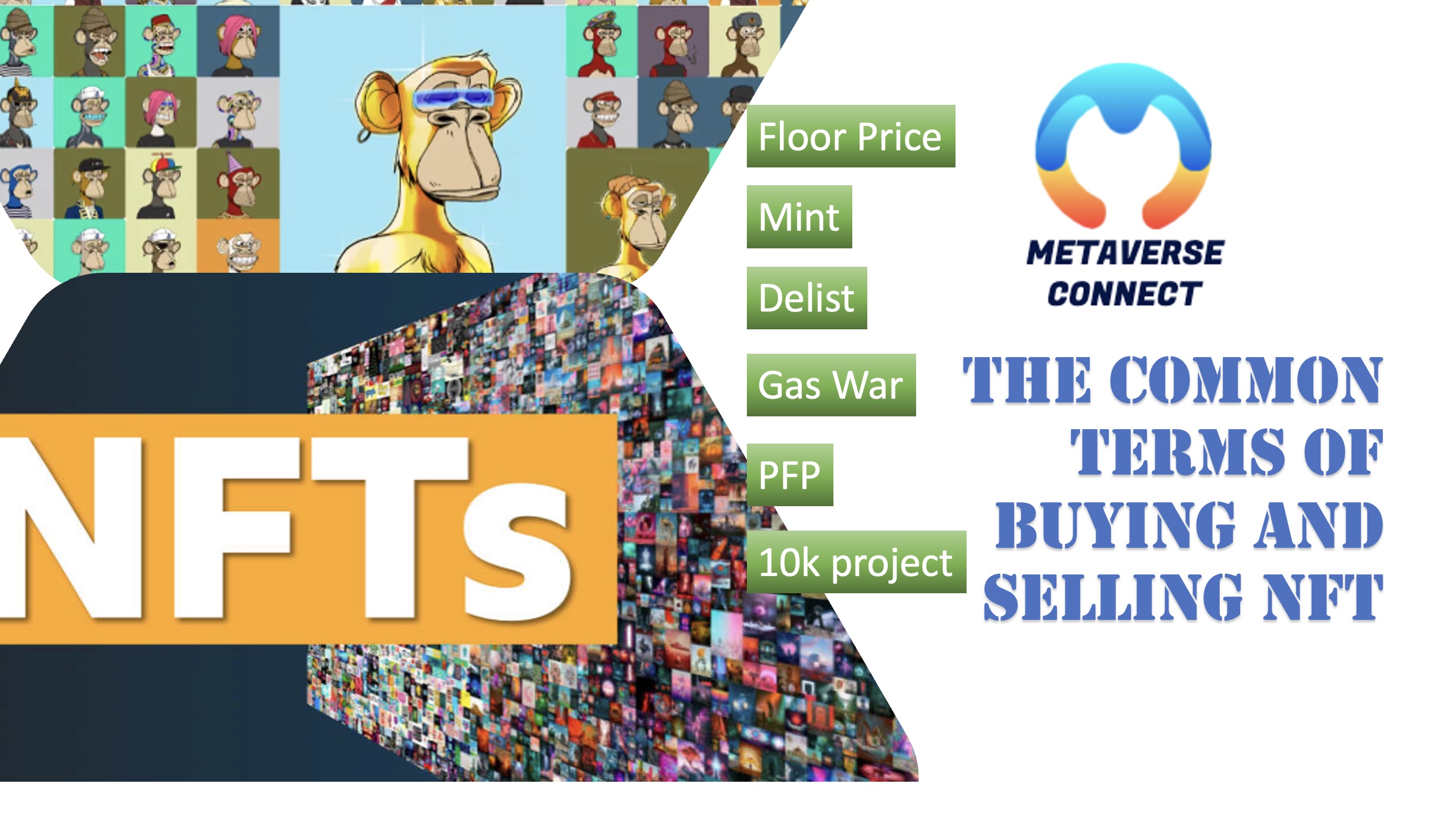 Understand the common terms of buying and selling NFT